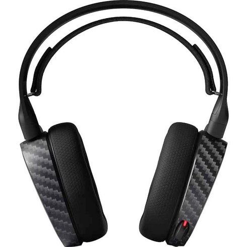 Black Carbon Fiber Specialty Texture Material SteelSeries Arctis 3 Skin